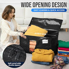 8 Pack Black Extra Large Moving Bags (Black / 8 Large)