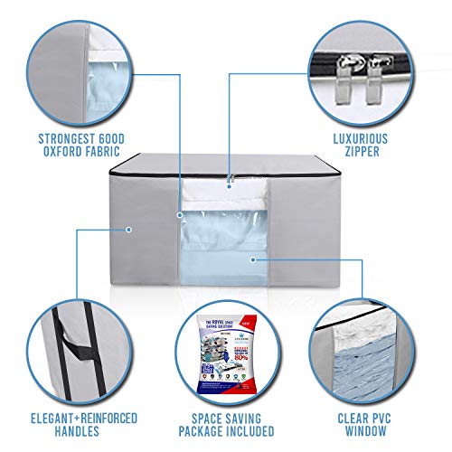 Vacuum Storage Bags (Gray - Set of 5)