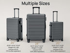 Luggage Sets 2 Piece (01-Black (Expandable) / Set 2PCS (20-Inch/28-Inch))