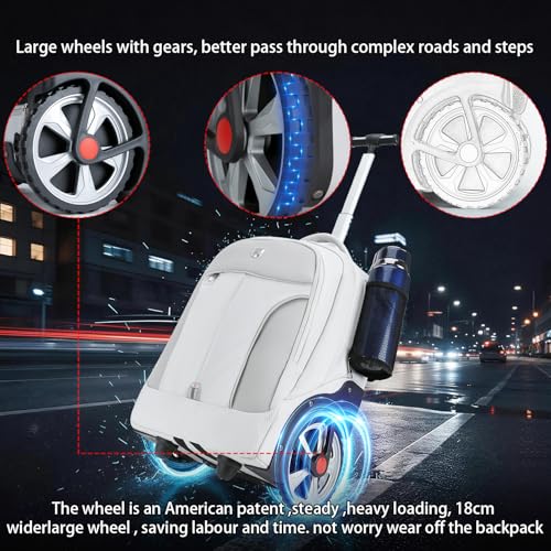 Rolling Backpack (Grey / 20IN)
