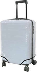 HYPER VENTURE Clear PVC Luggage Cover Full Transparent Suitcase Protector Fits - Image 8
