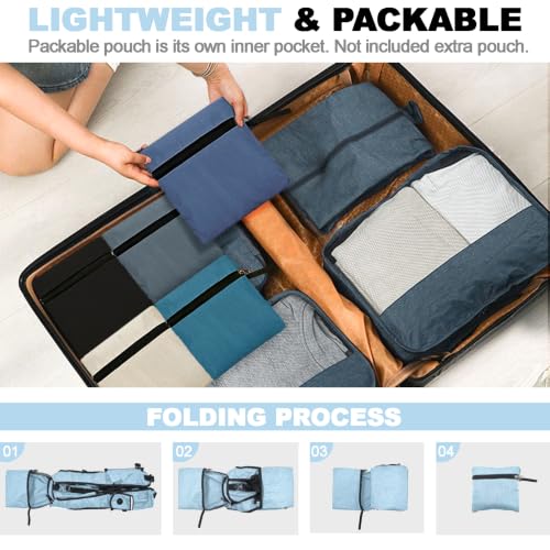 15L Small Hiking Backpack for Women Men (Sky Blue / 15L)