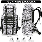 Hiking Backpack for Men 70L (70l-leopard)