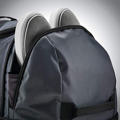 Andante 2 Wheeled Duffel Bag (28-Inch / Riverrock/Black)