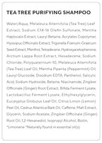 Purifying Tea Tree Shampoo for Men & Women (02. Tea Tree 1 Pack)