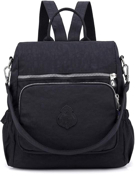 MINTEGRA Women Shoulder Backpack Multi-Pocket Nylon Purse Large Capacity by MINTEGRA