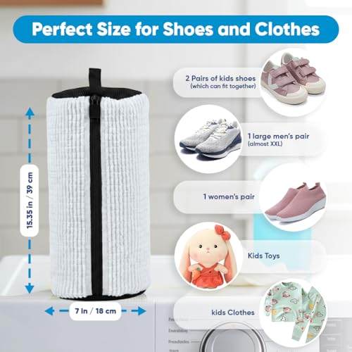 Shoe Washing Machine Bag (2PCS White)