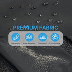 Beach Bag Waterproof Beach Tote Pool Bags for Women (Black / 35L)
