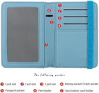 ZOPPEN Passport Holder Wallet, Passport Cover Travel Wallet Women Travel - Image 5