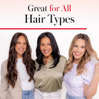 SmoothStay 1" Coconut Oil Infused Curling Iron (Black / 1 Inch CURLING IRON)