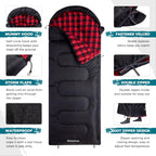 Sleeping Bag for Adults (AVIAR / Left Zip)