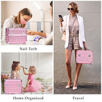 Makeup Case Organizer (Pink)