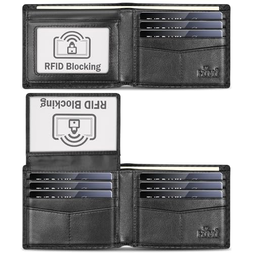 Wallet for Men (Carbon Fiber Black)