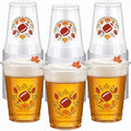 50 Pcs Fall Football Plastic Cups 12 oz for Party (Fall Football)
