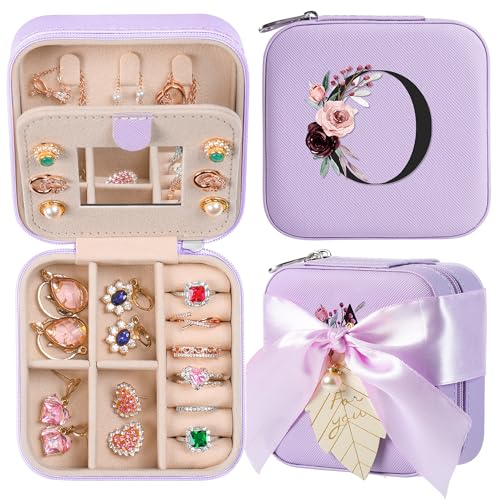 Travel Essentials Jewelry Case For Women Girls (purple / O)