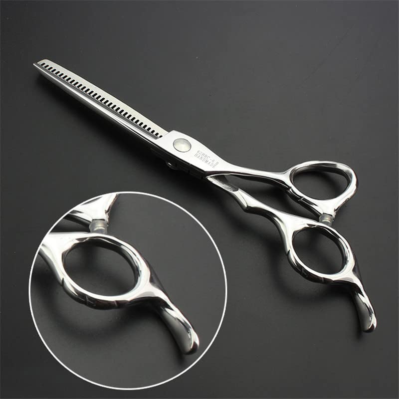 6 Inch 440C High Hardness Stainless Steel Hair Scissors Hair Salon Hair Stylist Cutting Thinning Tool Barber Special (6 Inch 4pc-b)