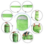 3 4 Season Sleeping Bag for Adults & Teens (Sky Blue / 87*33)