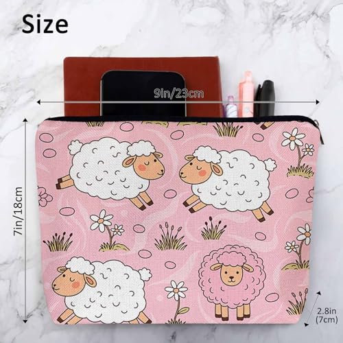 Makeup Bag For Purse Sheep (9 x 7.1 inch / Sheep)