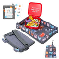 Waterproof Airplane Tray Table Cover for Kids (Gray/Multicolor)