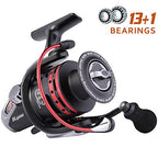 Fishing Rod Combos with Telescopic Fishing Pole Spinning Reels Fishing Carrier Bag for Travel Saltwater Freshwater Fishing (5.91 ft / B-full Kits With Carrier Case-style 2)