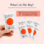 Orange Wipes & Towelettes (7 Count (Pack of 1))
