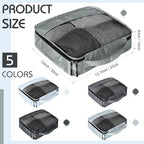 Packing Cubes for Suitcase Large Organizer Bags (Gray / Medium)