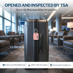 Open Alert TSA Approved Luggage Locks (Pink 2PK)