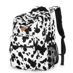 26L Backpack for College (Cow Print Black / 16.5 Inch)