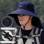 Outdoor Sun Hat for Men Women (1pack-navy Blue)