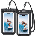 Waterproof Phone Pouch (Black & Black 7")
