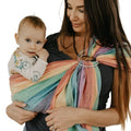 Hip Baby Ring Sling Baby Carrier (Summer Rainbow)