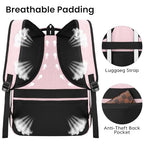 Backpack for Girls Women (Pink / 15.6 Inch)