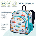 12 Inch Toddler Backpack for Kids (12 x 10 x 4.5 inches / Modern Construction)
