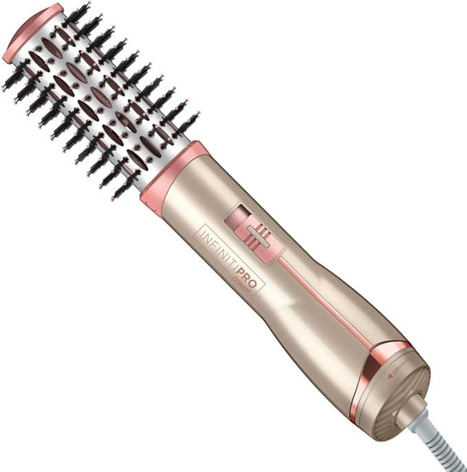 CONAIR INFINITIPRO Frizz Free 1 1/2-inch Hot Air Brush, Dryer Brush