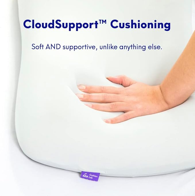 C CUSHION LAB Deep Sleep Pillow, Patented Ergonomic Contour Design - Image 7