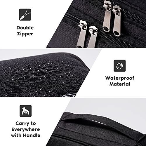 Electronics Travel Organizer (Large / Three layer-Black)