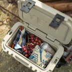 Roadie 15 Hard Cooler with DoubleDuty Shoulder Strap (Tan)