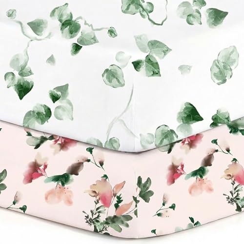 Pack n Play Sheets (Exotic & Flora / 38X26 Inch)