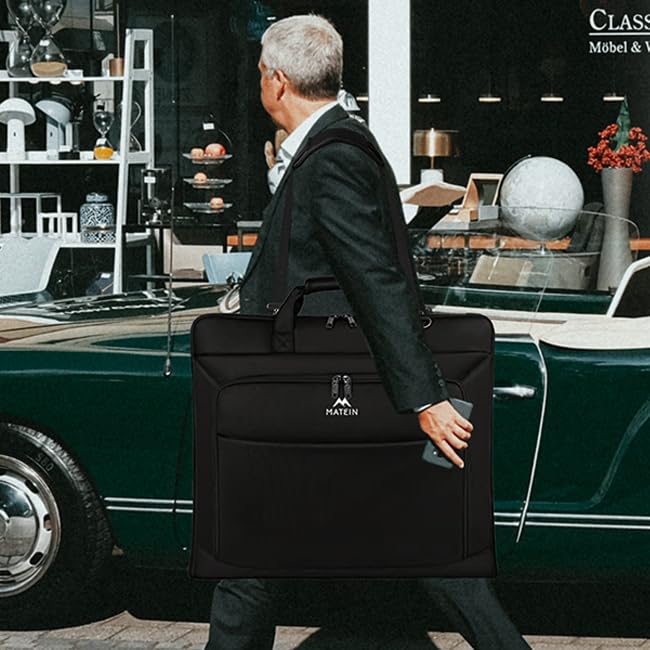 Garment Bag for Travel (Black)