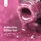 Beetles Glitter Pink Gel Polish (B - Shimmery Pink | Fairy Kisses)