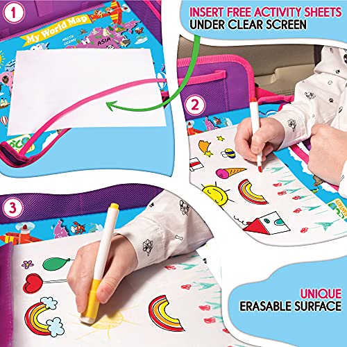 Kids Travel Tray (PINK)