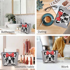 Makeup Bag French Bulldog Makeup Bags For Purse Pouch (9 x 7.1 inch / French Bulldog)