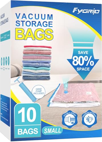 80% Space Saver Vacuum Storage Bags with Hand Pump