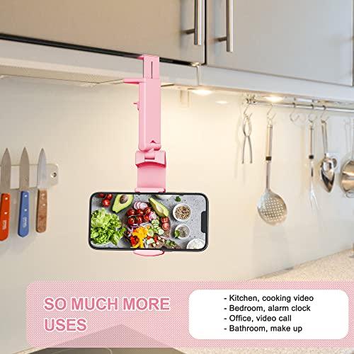 Airplane Phone Holder Mount (Black / Pink)