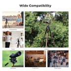 75" Aluminum Camera Tripod (Bronze Gold)