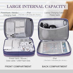 Electronic Organizer (10.8 x 8 x 3.15 inches / Dark Purple)