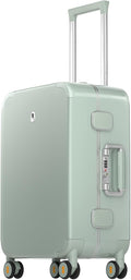 LEVEL8 Zipperless Carry On Luggage Airline Approved by LEVEL8