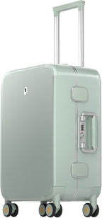 LEVEL8 Zipperless Carry On Luggage Airline Approved by LEVEL8