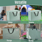 Heavy Duty Moving Bags (Light Green / 27 Gallon-4 Pack)