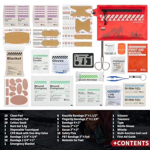Waterproof First Aid Kit (EDC)